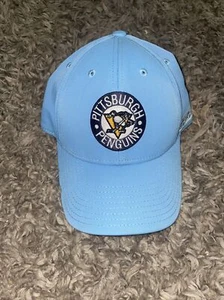 Mütze Kappe Pittsburgh Penguins blau CCM NHL offizielle Größe Small/Medium neu - Bild 1 von 3
