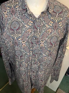Holland Esquire paisley shirt. XL - Picture 1 of 5