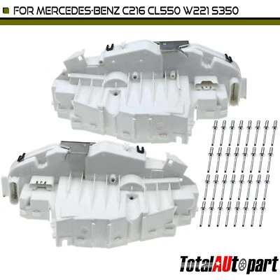 Actuador de cerradura de puerta delantero izquierdo y derecho Mercedes-Benz C216 W221 CL550 CL600 Foto 1 de 4