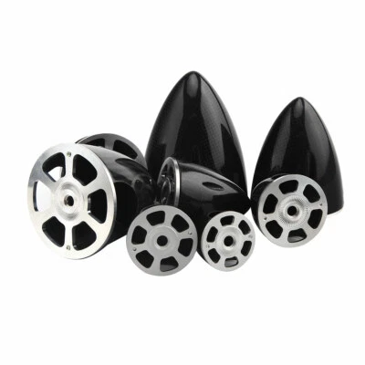 1PC Carbon Fiber Spinner 2-Blades For RC Electric Airplane Propeller Multi-size  - Image 1 of 4