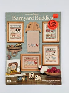 Barnyard Buddies Cross Stitch Pattern Book 58 Canterbury Designs Polly Carbonari - Picture 1 of 4