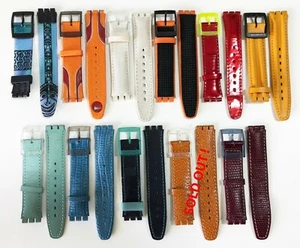 SWATCH ORIGINAL BAND STRAPs - VINTAGE SCUBA CHRONO AUTOMATIC GENT 17mm #2028 - Picture 1 of 21