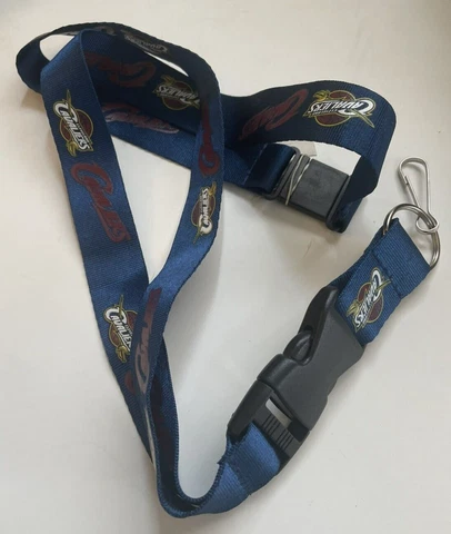 NBA Basketball Cleveland Cavaliers Breakaway Lanyard Keychain 22 inch Detachable Cover