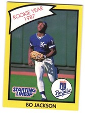 Bo Jackson 1990 Kenner Starting Lineup Cards Extended Series    #NNO  RY