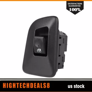 For Cadillac 03-06 Chevrolet GMC 03-07 Door Window Switch Rear RH 1 Button - Picture 1 of 6
