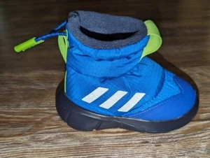 Adidas Monofit boot shoes toddler boys bright royal blue size 4K - Picture 1 of 6
