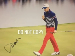 PGA Superstar Jordan Spieth Signed JSA Certified PGA 11x14 Photograph - Picture 1 of 2