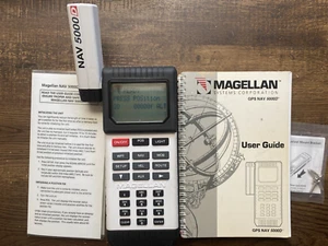 Vintage Magellan GPS NAV 5000D Personal Navigator GPS Handheld - Picture 1 of 7