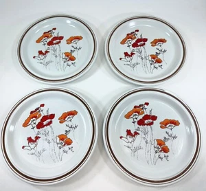 Royal Doulton Feldblume Salatteller 8,5" breit 4er Set - Bild 1 von 7