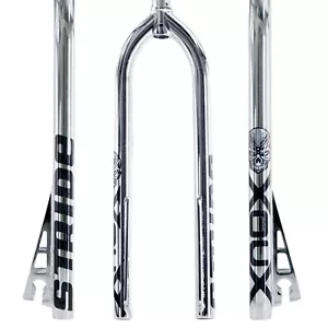 XOUX STRIDE 29 inch Threadless BMX Fork 1-1/8 inch , Silver - Picture 1 of 14