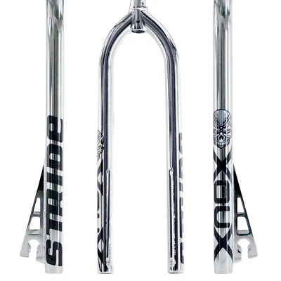 XOUX STRIDE  29 inch Threadless BMX Fork 1-1/8 inch , Silver - Image 1 of 4