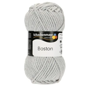 BOSTON von Schachenmayr - HELLGRAU MELIERT (00090) - 50 g / ca. 55 m Wolle - Bild 1 von 3