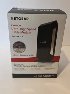 Netgear Ultra-High Speed Cable Modem CM1000 DOCSIS 3.1. 1Gbps  - Picture 1 of 7