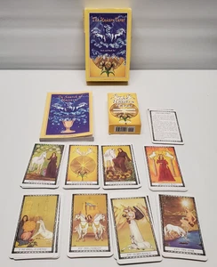 Vintage The Unicorn Tarot U.S Games 1996 Deck and Book Box - Bild 1 von 10