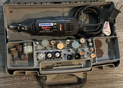 Herramienta giratoria multipro Dremel modelo de dos velocidades 285 15k y 35k RPM kit con estuche manual Foto 1 de 4