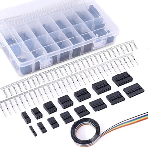 700Pcs 2.54mm 1/2/3/4/5/6/7/8 Plug Connector Housing and Male/Female Pin Conn... - Picture 1 of 7