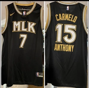 Carmelo Anthony Atlanta Hawks MLK 7/15 Legacy NBA Basketball Jersey 2xl 54 - Picture 1 of 3