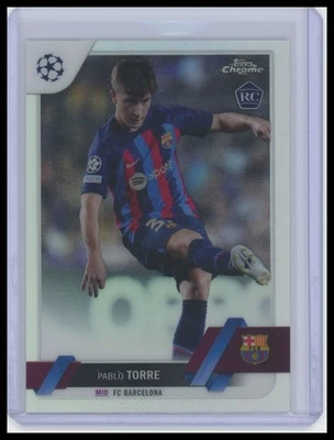 2022-23 Topps Chrome UEFA Club Competitions #32 Pablo Torre Refractor - Image 1 of 2