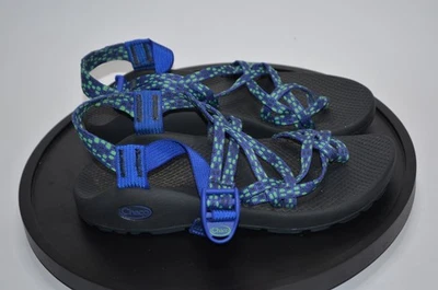 Sandalia Chaco ZCloud X2 para mujer 8 tiras azules J107220 senderismo campamento Foto 1 de 4