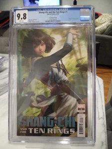 Shang-Chi and the Ten Rings #1 CGC 9.8 Marvel 2022 Artgerm Lau Variant Cover - Picture 1 of 4