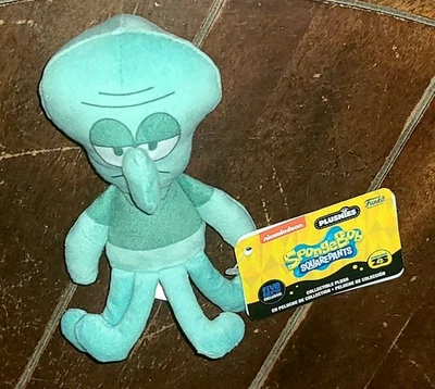 Funko PLUSHIES SpongeBob SquarePants 4" SQUIDWARD Collectible Plush - Image 1 of 2