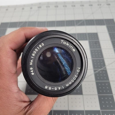 Tokina 70-200mm Camera Lens Macro 1:4.5-5.6 Minolta Mount - Image 1 of 4
