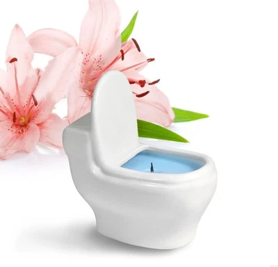 Aromatherapy Candle,Humorous Toilet Designs,Burns for Over 60 Hours,Bathroom Can - Image 1 of 4