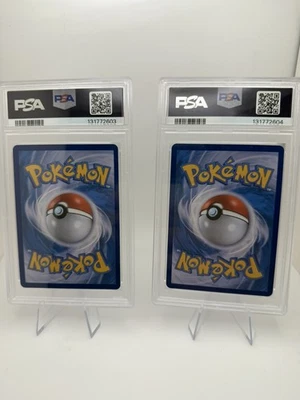 Umbreon & Espeon SV-P 142 143 PSA 10 Korean Exclusive Promo Sequential Set - Image 1 of 4