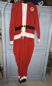 BUC-EES Bucky Beaver Santa Christmas Body Suit Fleece Costume Men's S/M - Picture 1 of 11