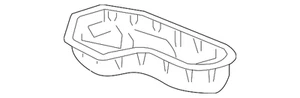 Genuine Lexus Oil Pan 12102-0P020 - Picture 1 of 3