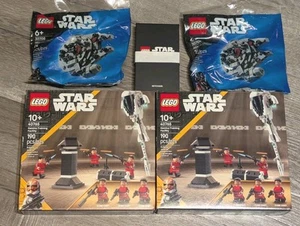 LEGO Star Wars 40765 Kamino Training Facility, 30708 Falcon & Jango fett Key Lot - Picture 1 of 1