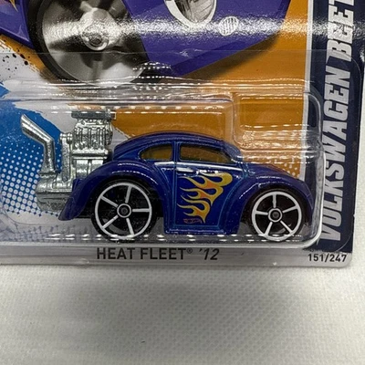 HOT WHEELS 2012 HEAT FLEET SERIES TOONED VOLKSWAGEN BEETLE - Image 1 of 4