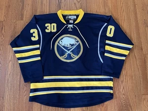 Ryan Miller Buffalo Sabres Hockey Breast Size 52, Reeebok, Authentic, Stitched - Picture 1 of 7