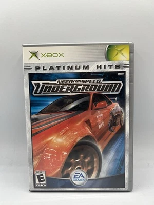 Need for Speed Underground Xbox Platinum Hits Completo En Caja Original Foto 1 de 4