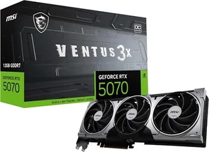 MSI GeForce RTX 5070 12G Ventus 3X OC - NEU OVP - Afbeelding 1 van 5