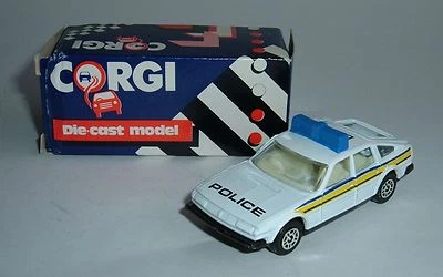 Giocattoli Junior Corgi, Rover Polizia, - Superbo Menta. - Immagine 1 di 4