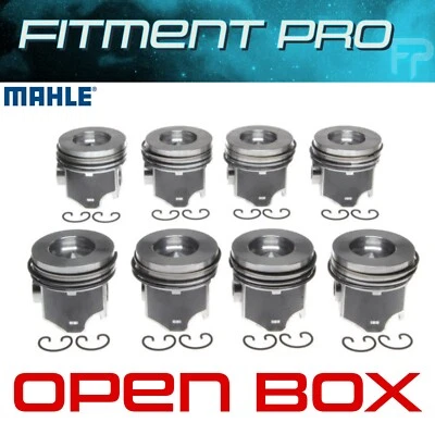 Juego de pistones Mahle de gran tamaño de 4,035 pulgadas para 98-02 Dodge Ram 2500/3500 224-3355WR.020 Foto 1 de 4