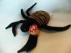 Halloween Ty Beanie Baby Collectible Spinner Spider/ Pe Pellet1996 Retired #4036
