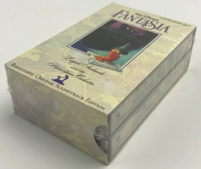 Walt Disney's Fantasia Movie Soundtrack 2 Cassette Tapes Mickey Mouse 1990 NEW - Image 1 of 4