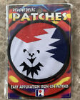 Bear Psychedelic Patch-Iron On Easy Application-Vintage Style Grateful Dead-3.5”