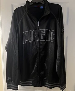 New With Tags Majestic Orlando Magic Warm Up Track Jacket Full ZipSize 2XL - Picture 1 of 8
