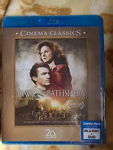 DAVID AND BATHSHEBA BRAND NEW SEALED BLU RAY + DVD IMPORT ENGLISH REGION B + 2 - Picture 1 of 2