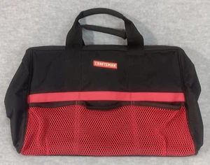 Bolsa de herramientas Craftsman bolsa de transporte de lona con cremallera 18" x 11" x 12" negra/roja - Imagen 1 de 7