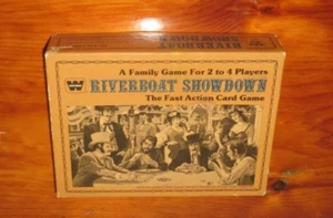 1976 Riverboat Showdown Card Game By Western Publishing Company Complete Vintage - Picture 1 of 2