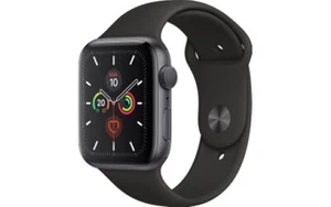 Apple Watch Series 5 40mm 4G GPS Space Gray Aluminium case with Black Sport Band - Photo 1 sur 1