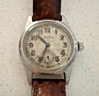 Reloj Rolex Oyster Junior Sport 1941, Segunda Guerra Mundial Piloto Coleccionista Vintage 2784 Foto 1 de 4