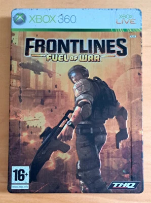 FRONTLINES FUEL OF WAR STEELBOOK XBOX 360 COMPLETE WITH OST, GUIDE & MANUAL - Image 1 of 3