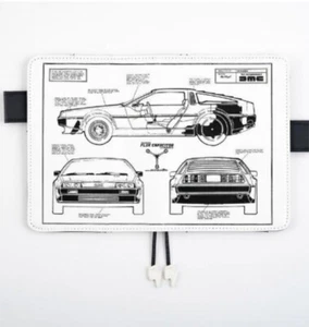 Hobonichi  Planner Cover A6  Movie Back to the Future Time Machine Blueprint - Picture 1 of 3