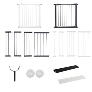 Levede Baby Safety Gate Adjustable Kid Pet Security Stair Barrier Door Extension - Picture 1 of 120