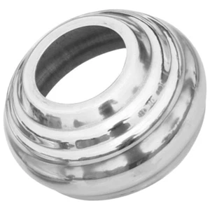 Displaying Gazing Ball Stand Stainless Steel Ball Base Flagpole - Picture 1 of 12